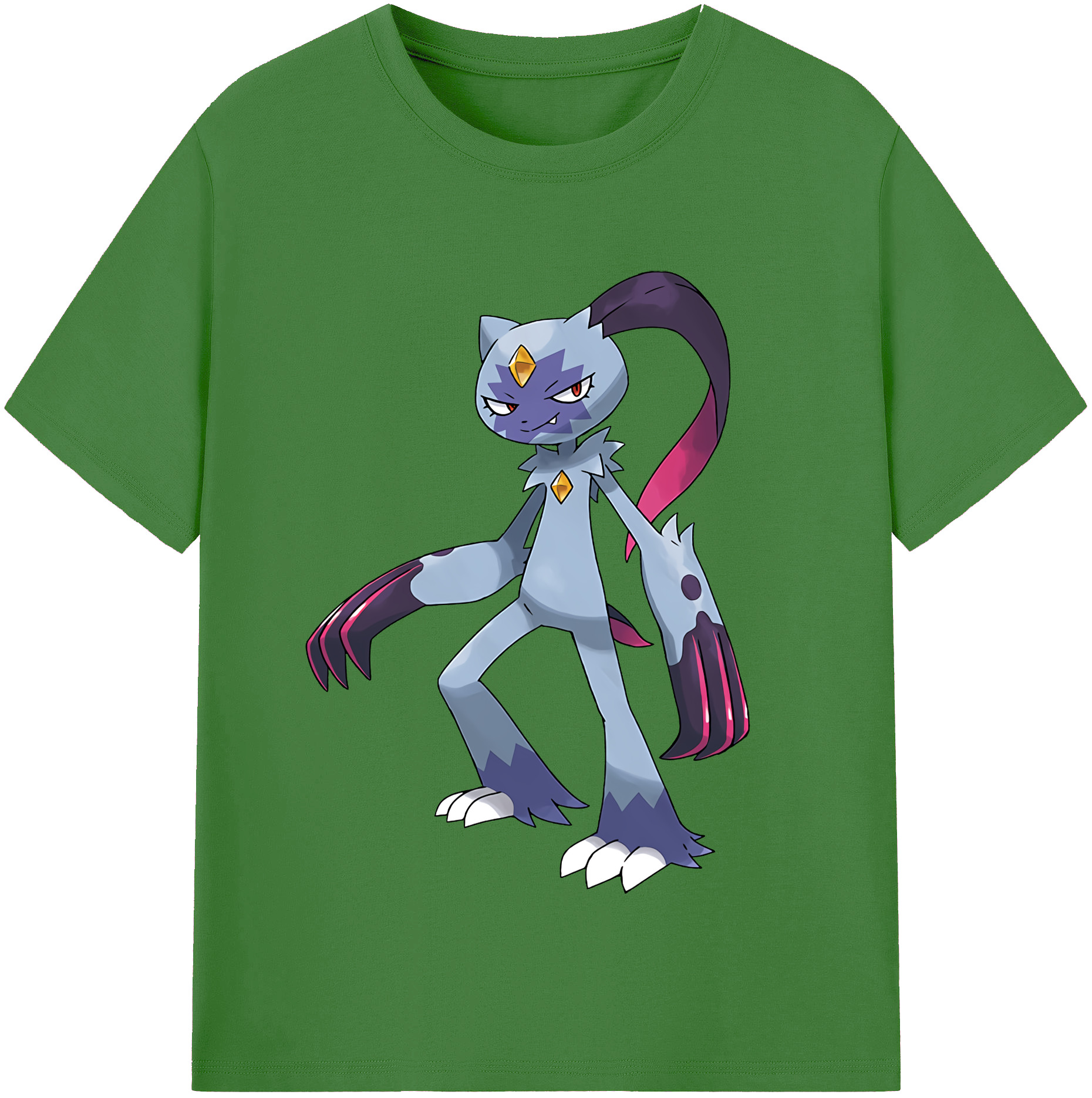（画像用） ポケットモンスター Pokémon レディースカジュアルプリントTシャツ（綿100％）